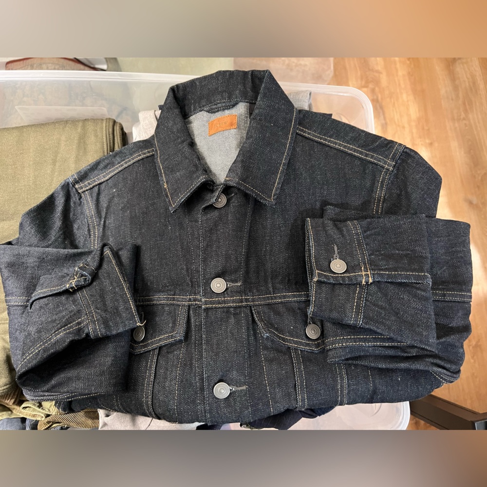 COPY - J. Crew denim jacket - dark wash
